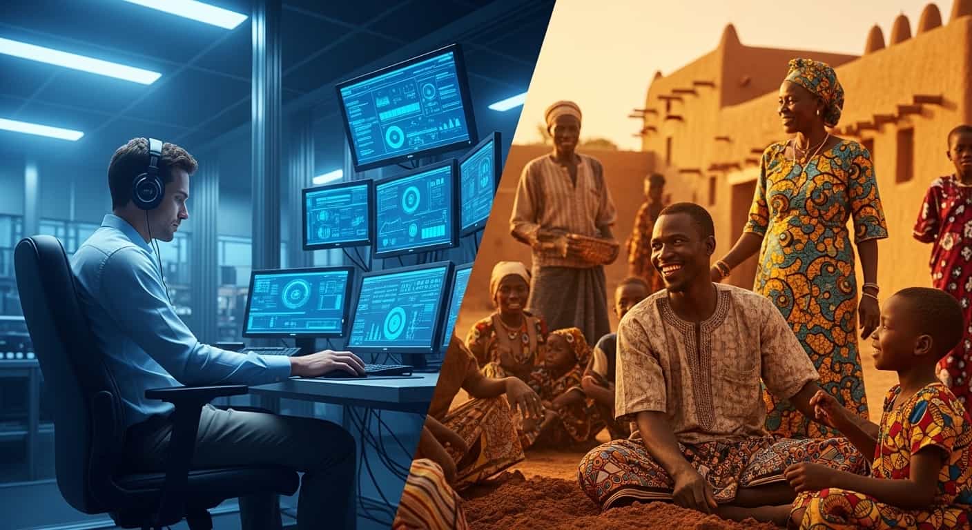 Ousmane et Ethan face à l'illusion du progrès : entre richesse matérielle et solitude de l'âme