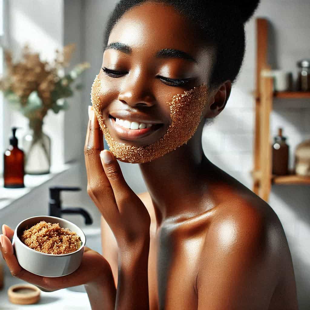 Gommage pour peau noire : les meilleures astuces pour une peau éclatante