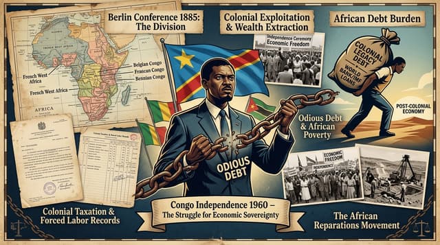 L’arnaque historique de la dette coloniale africaine : ce que vous devez comprendre