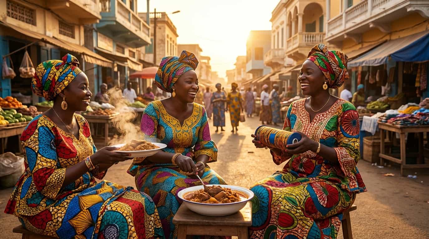 L'art de vivre sénégalais : quand la cuisine et la mode se parlent