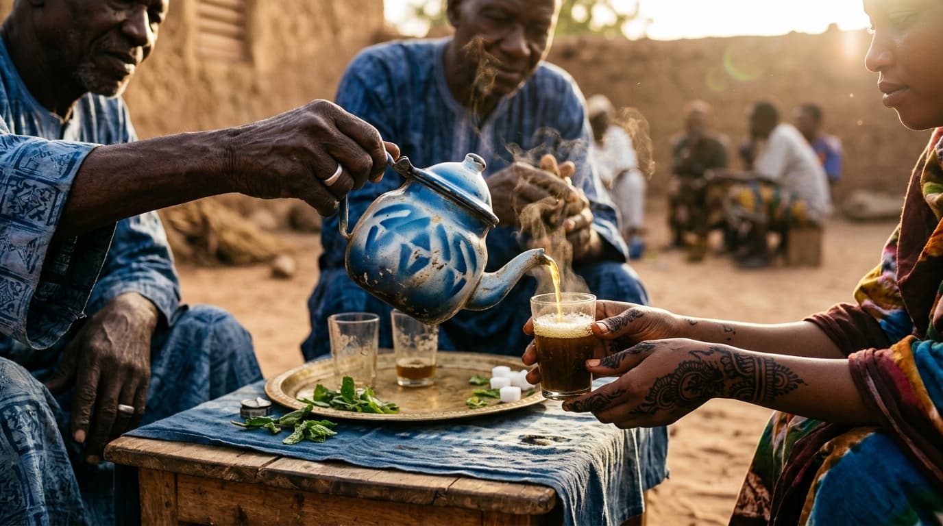 Attaya ou le rituel du thé : l’art de l’attente et du partage au cœur du Sénégal