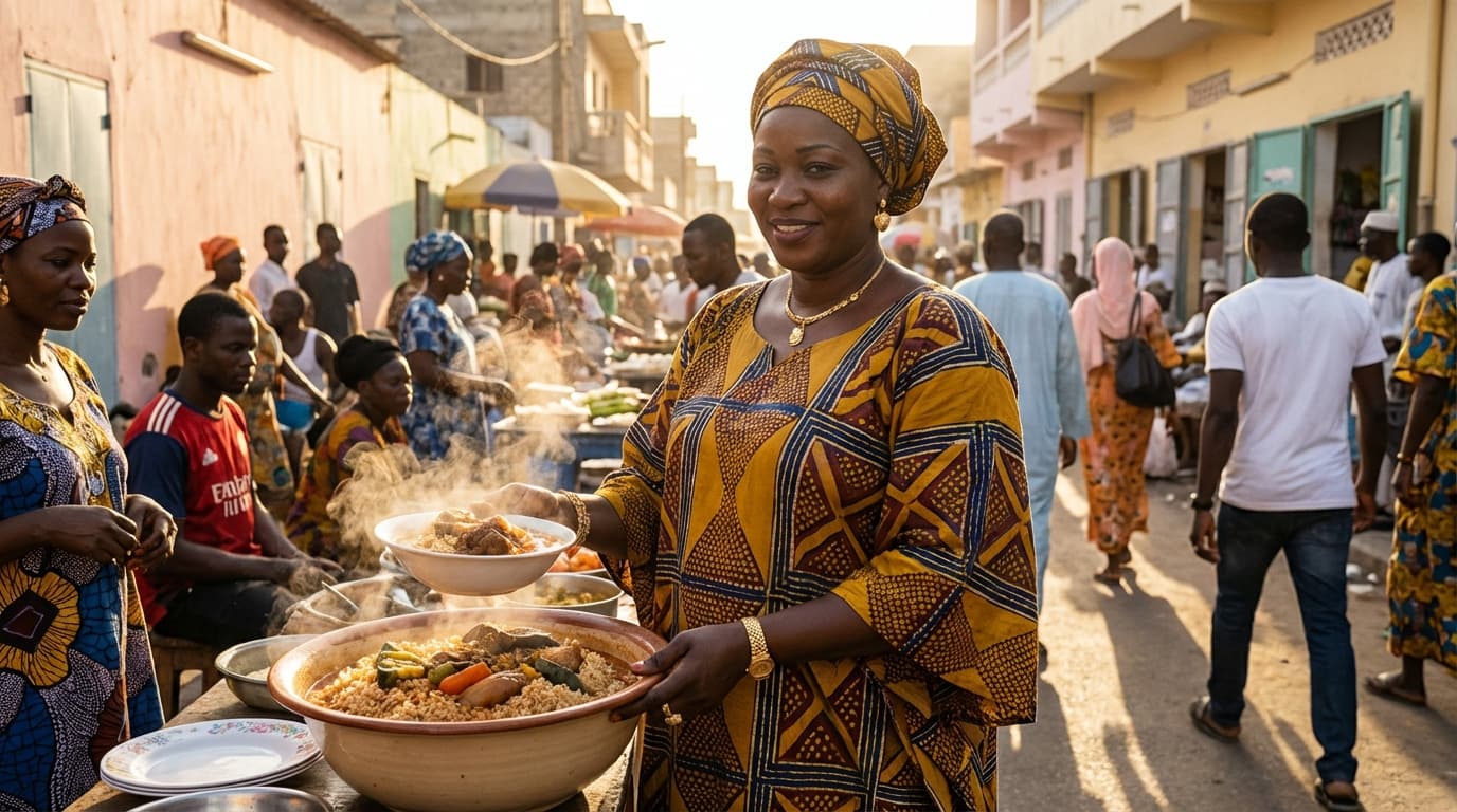 L'art de vivre sénégalais : quand la gastronomie rencontre le style