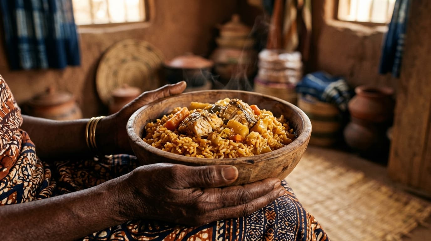 Le geste et le grain : éloge du riz au Sénégal