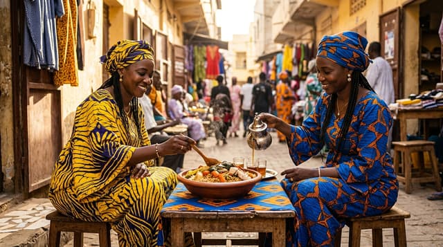 Le goût de Dakar : quand la thiéboudienne rencontre le Wax