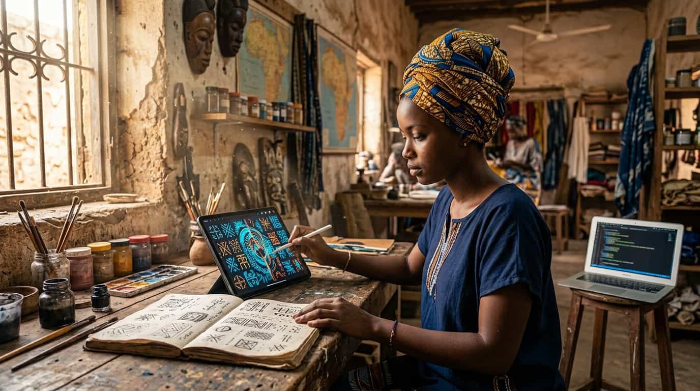 Digital Dreams of Dakar: When AI Redraws the Boundaries of Creation