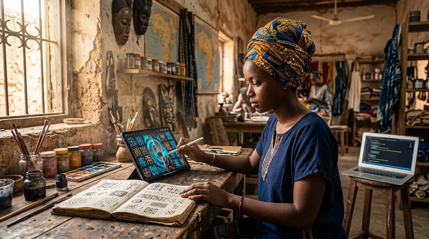 Digital Dreams of Dakar: When AI Redraws the Boundaries of Creation