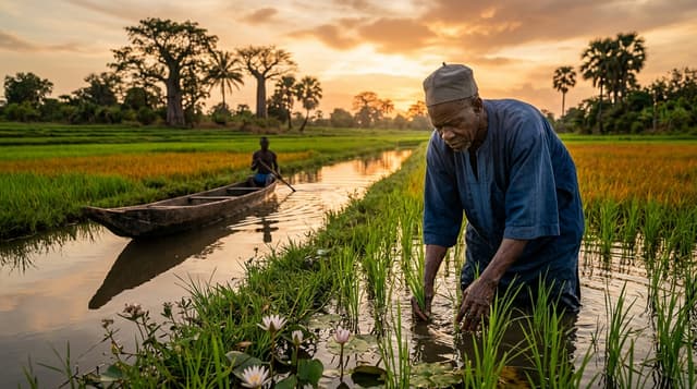 Le chant des rizières : une immersion dans le sud sénégalais