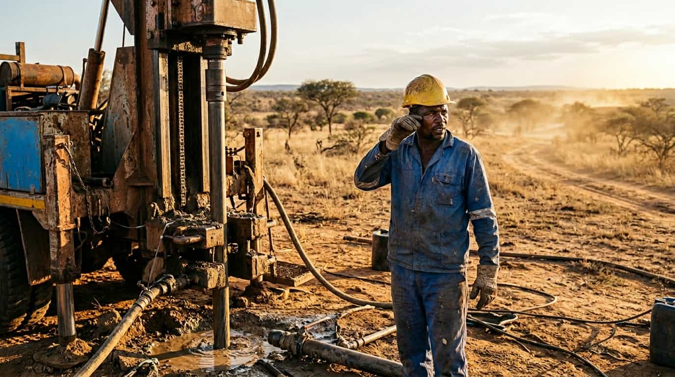 Forages en Afrique du Sud : quand la soif dicte la loi