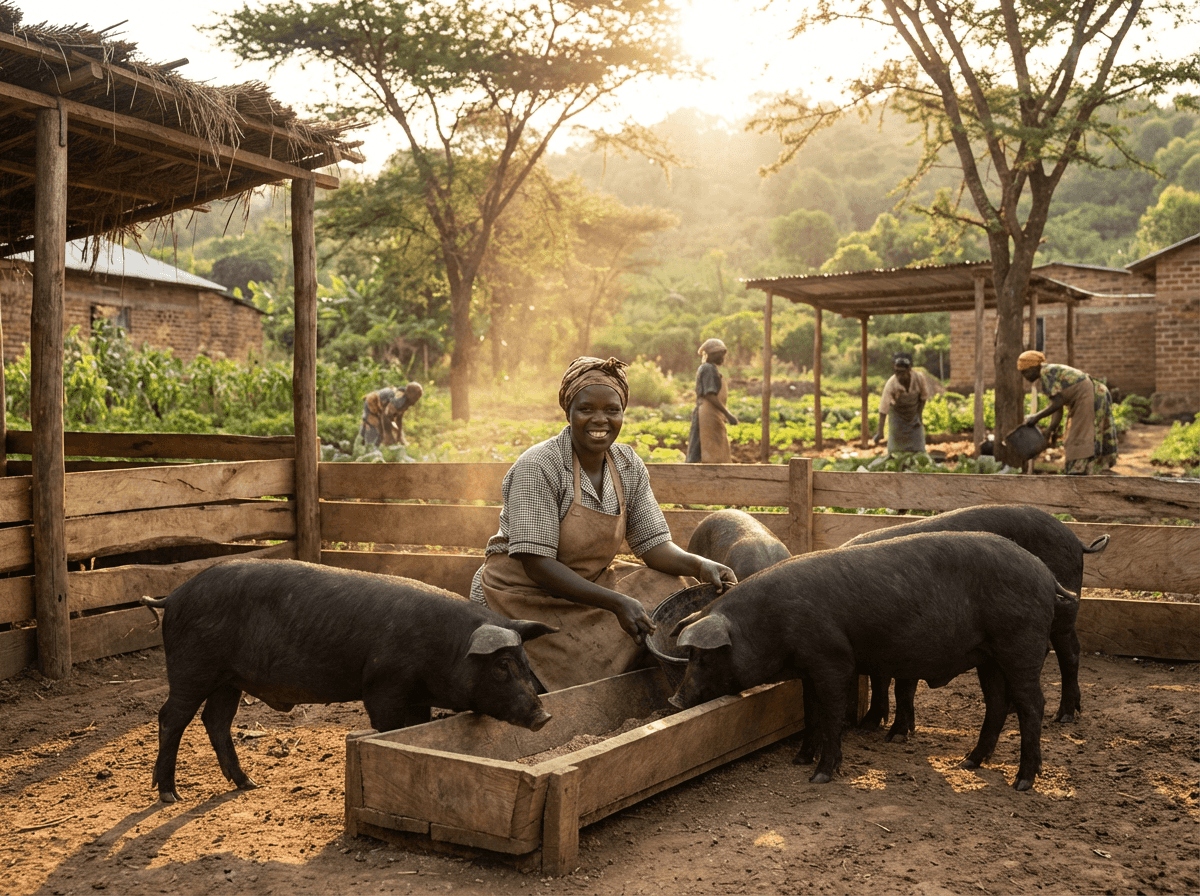 L'élevage porcin en Ouganda : quand les femmes transforment les préjugés en pouvoir économique