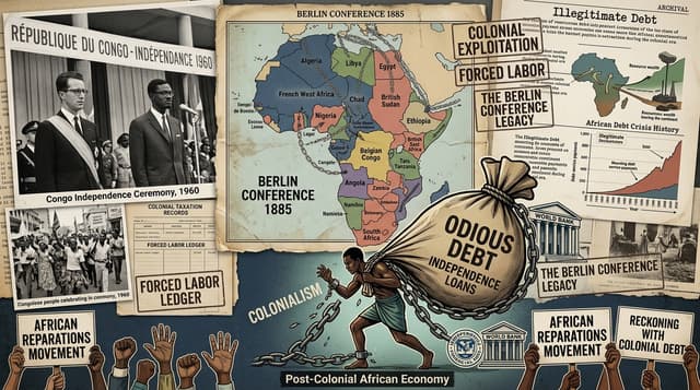 Les racines coloniales du surendettement africain