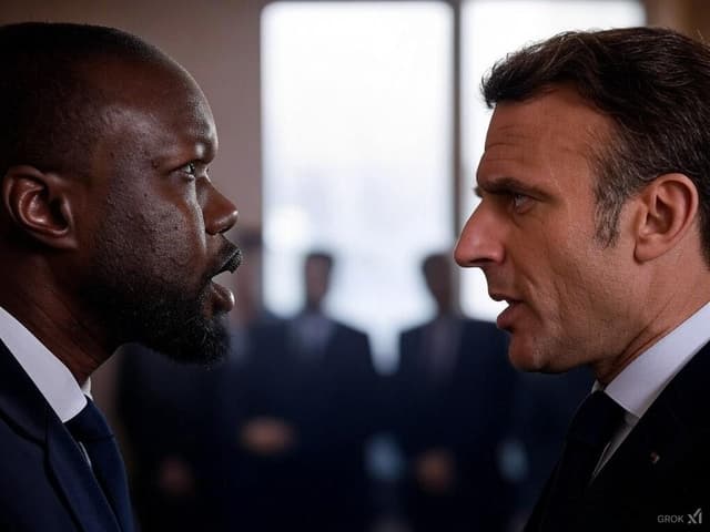 Sonko Rebuts Macron on French Military Bases