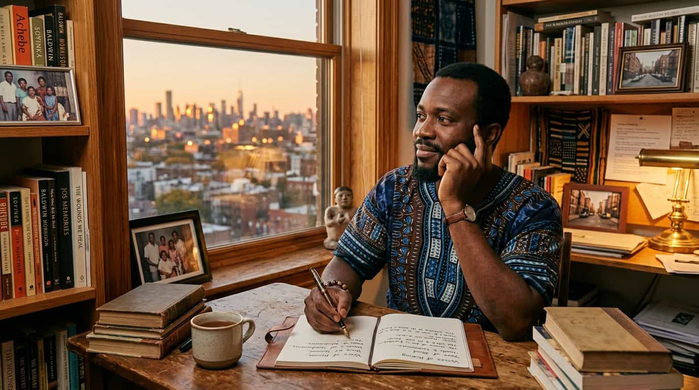 Les années de sang, les mots de tendresse : le voyage d'Adedayo