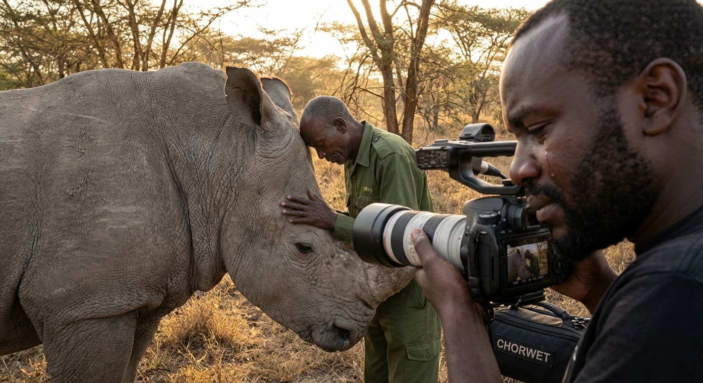 Les échos du rhinocéros blanc
